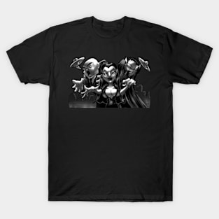 Plan 9 From Outer Space Cartoon T-Shirt